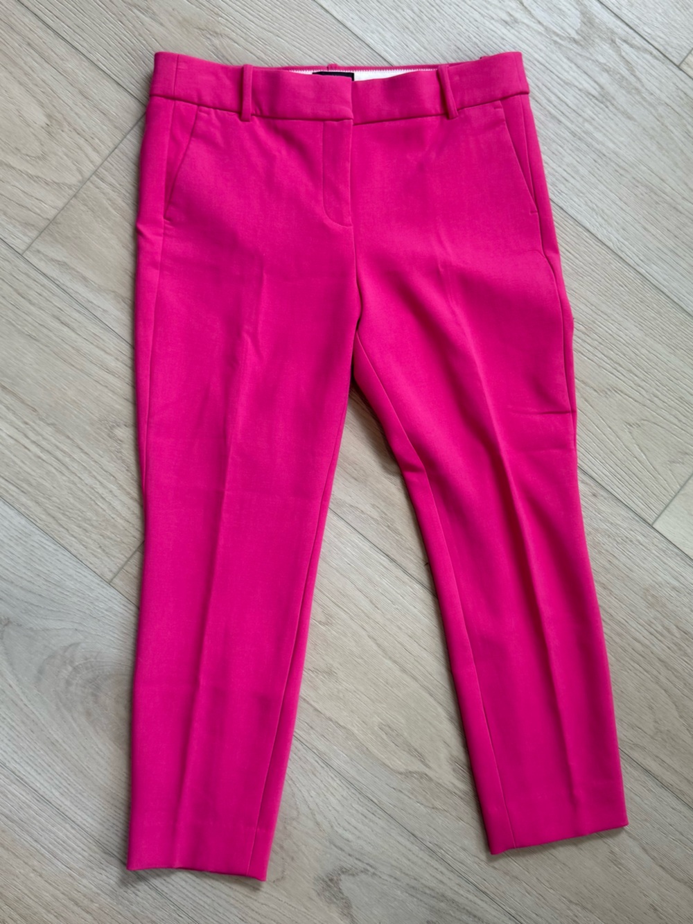 J. Crew Fuchsia Skinny Stretch Pants